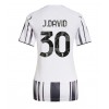 Juventus Jonathan David #30 Hemmatröja Dam 2025-26 Korta ärmar
